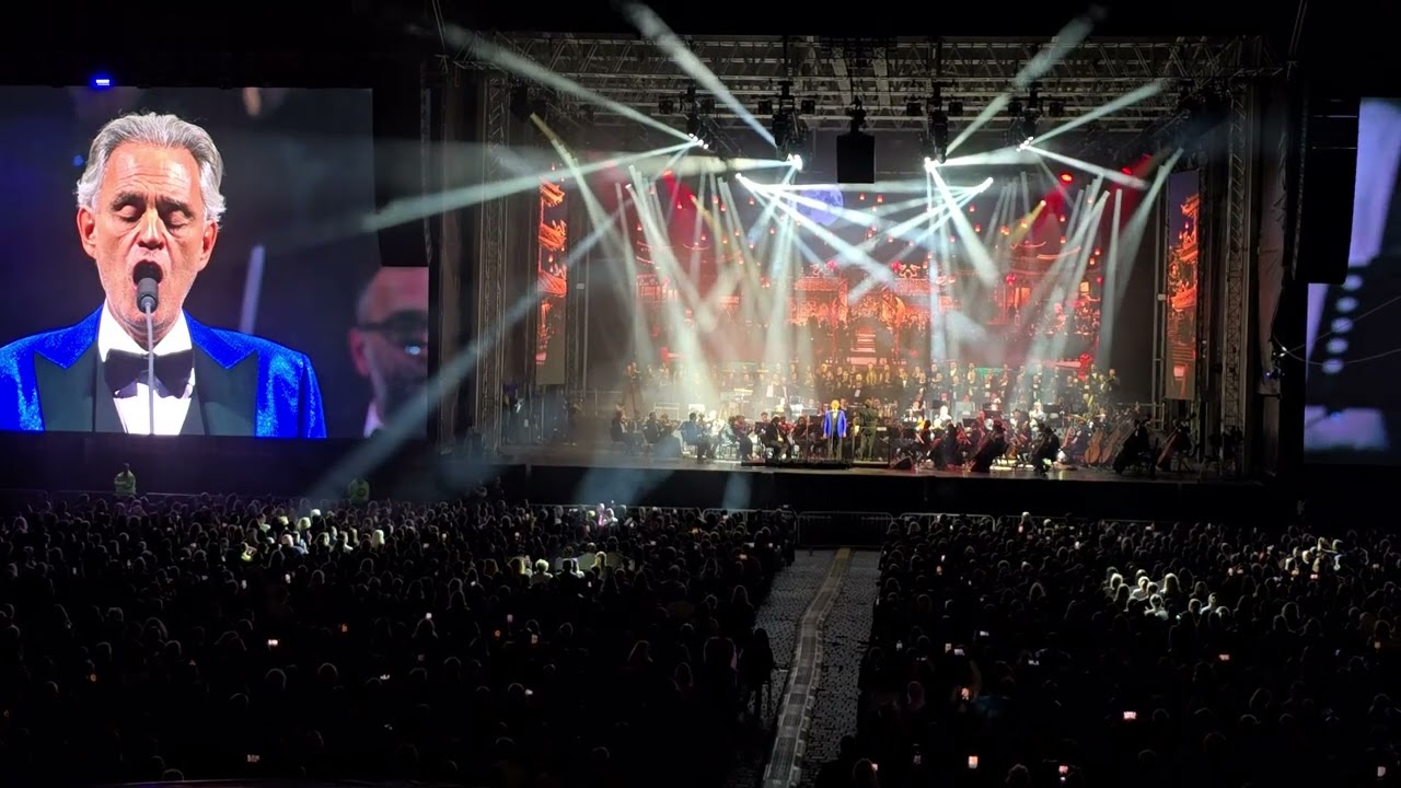 Andrea Bocelli - Nessun Dorma Unforgettable Festival 2025 Bucharest