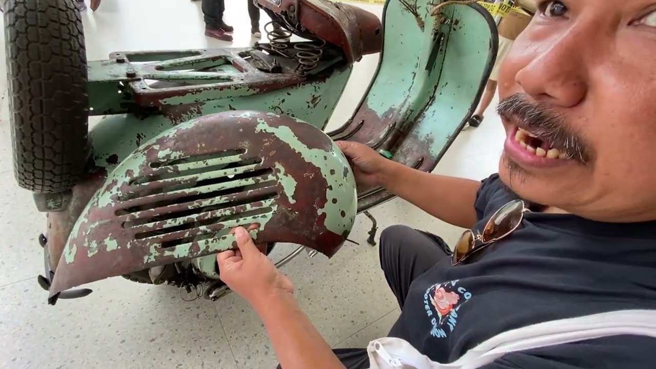 Vespa VL Orisinil endemik Palembang.