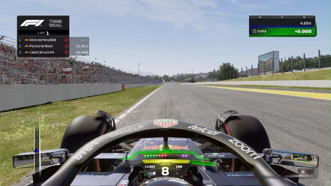 F1 23 spain Hotlap Catalunya
