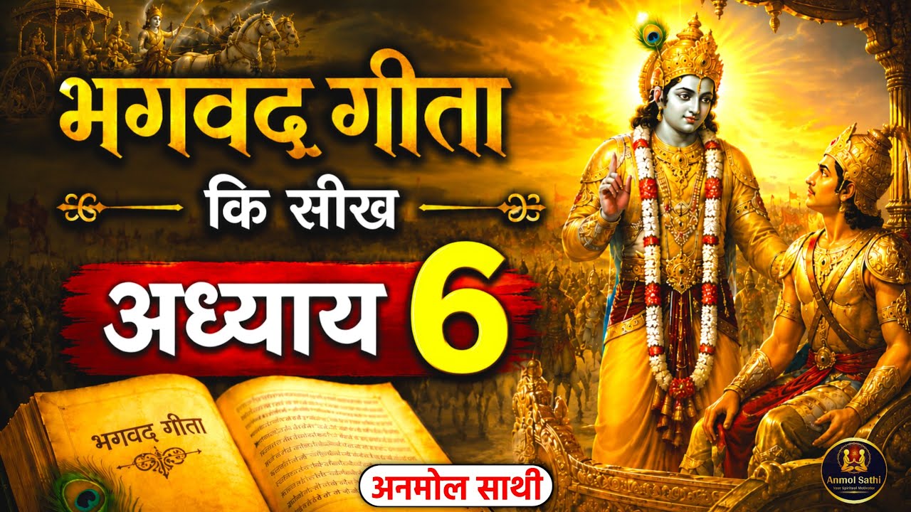 श्रीमद भगवद गीता अध्याय 6 की सीख | LIFE Changing Lessons of Bhagavad Geeta Chapter 6 | Bhagwat Geeta
