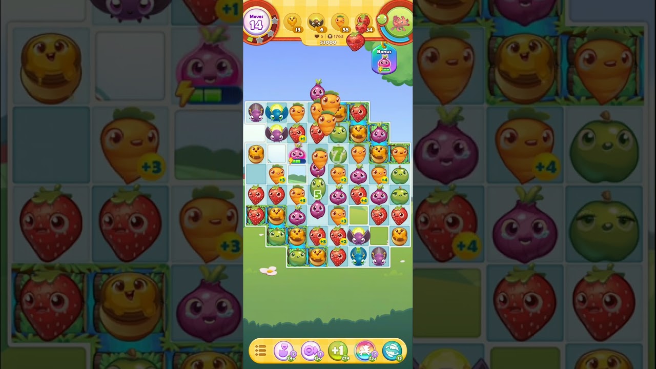 Farm Heroes Saga Gameplay Level 1763