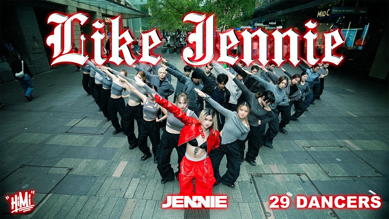 [KPOP IN PUBLIC | ONE TAKE] JENNIE (제니) - 'like JENNIE' DANCE COVER | 29 DANCERS | SYDNEY, AUSTRALIA