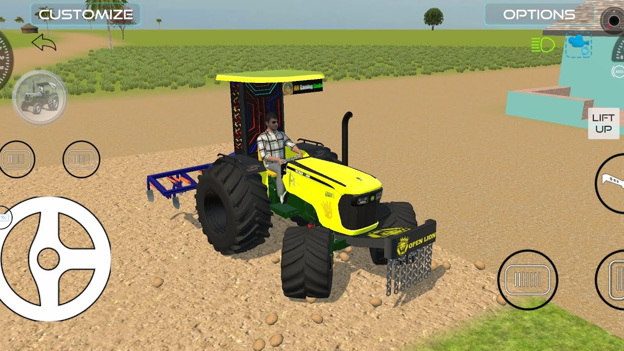 # John Deere AND CULTIVATOR IN GAME FARMING SIMULATOR 🔥🔥