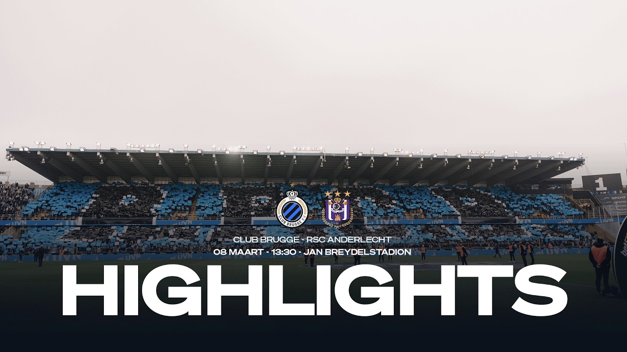 CLUB BRUGGE - RSC ANDERLECHT | HIGHLIGHTS | 2025-2026