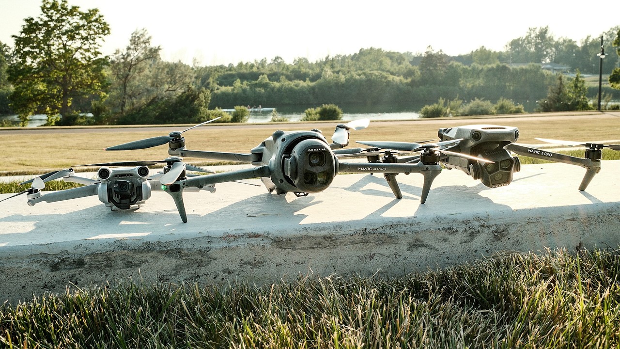 DJI Mavic 4 Pro vs Mavic 3 Pro vs Mini 3 Pro — Which Drone Wins?
