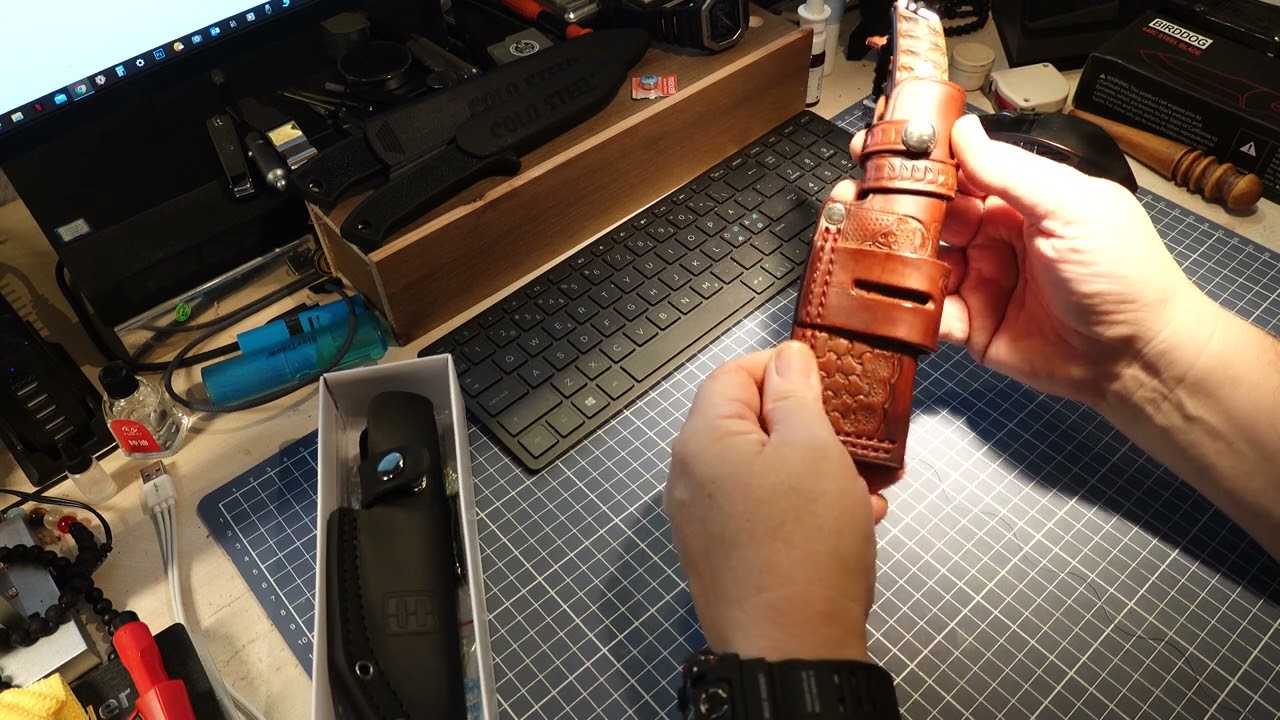 Willumsen Copenhagen Birddog knife with diy Sheet