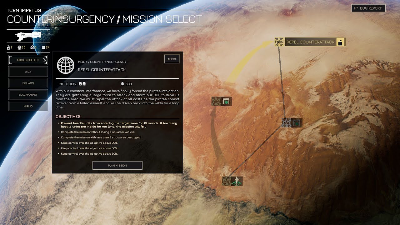 Menace  EA - Using Line of Sight Tactics to  