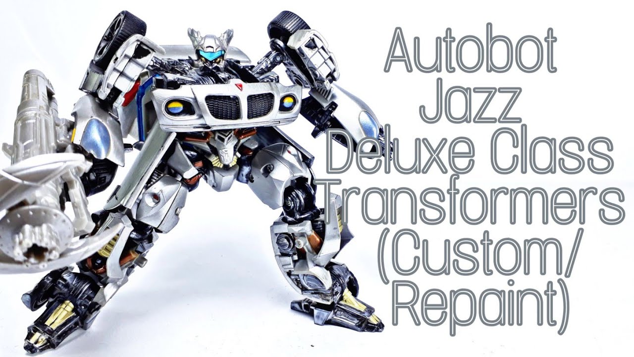 Autobot Jazz Deluxe Class Transformers (Custom/Repaint) En Español