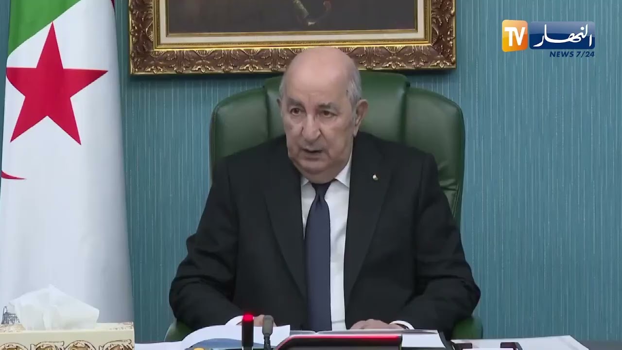 رئيس الجمهورية عبد المجيد تبون يترأس  اجتماعا خصص لقطاع النقل