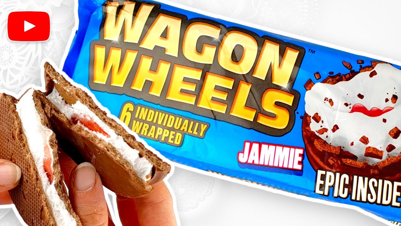 Wagon Wheels Jammie | Marshmallow Jam Chocolate Biscuits | ASMR Presentation & Opening | Food Facts