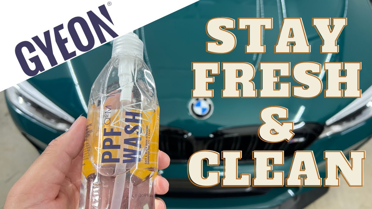 The best way to wash your vinyl wrapped car / Gyeon Care Care