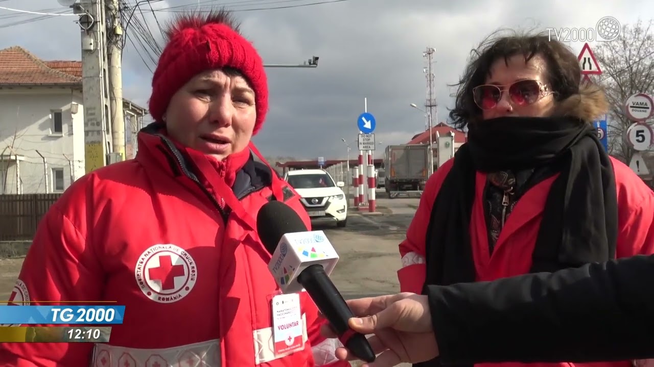 Ucraina, al confine tra Romania e Moldavia arrivano sempre meno profughi. Reportage Tg2000