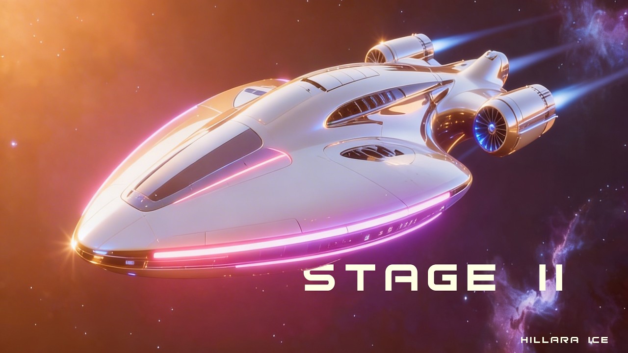 Stage II – Futuristic Minimal Techno & Dance Rock Album 2026 | Cinematic Sci-Fi Visuals + Lyrics
