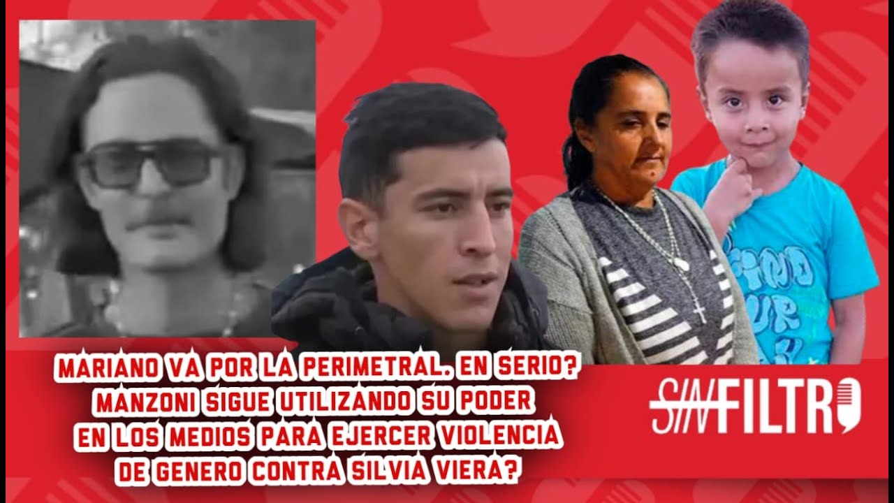 MARIANO VA POR LA PERIMETRAL? MANZONI SIGUE EJERCIENDO VIOLENCIA DE GENERO CONTRA SILVIA VIERA?