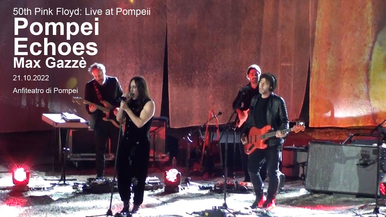 Max Gazzè + Manuel Agnelli - Time (50th Pink Floyd: Live at Pompei 21-10-2022)