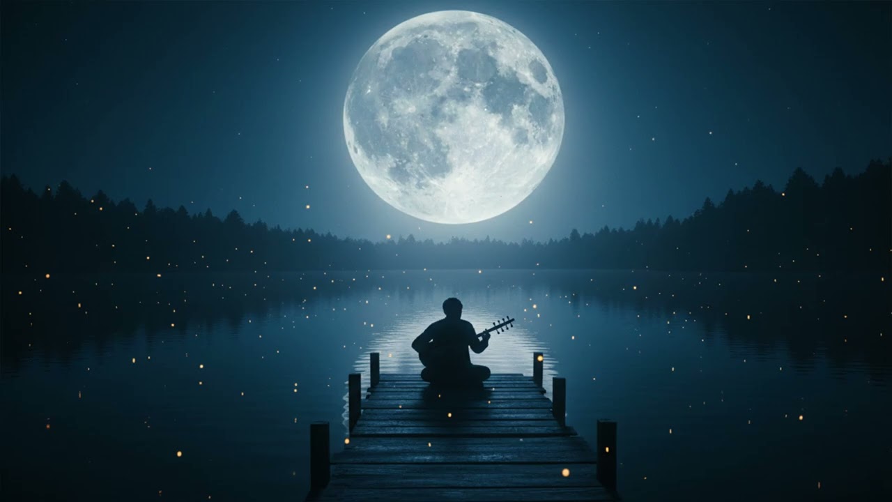 Navasard - Լուսնյակ 🌙 (The Moon) - Tar Solo & Deep House | AI Music