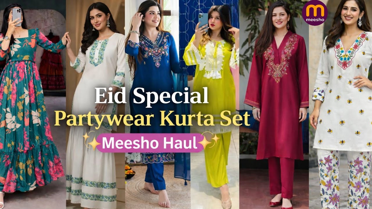 Meesho haul/ Meesho kurta set haul / kurta set haul from Meesho starting just 200rs #hual @Meesho 