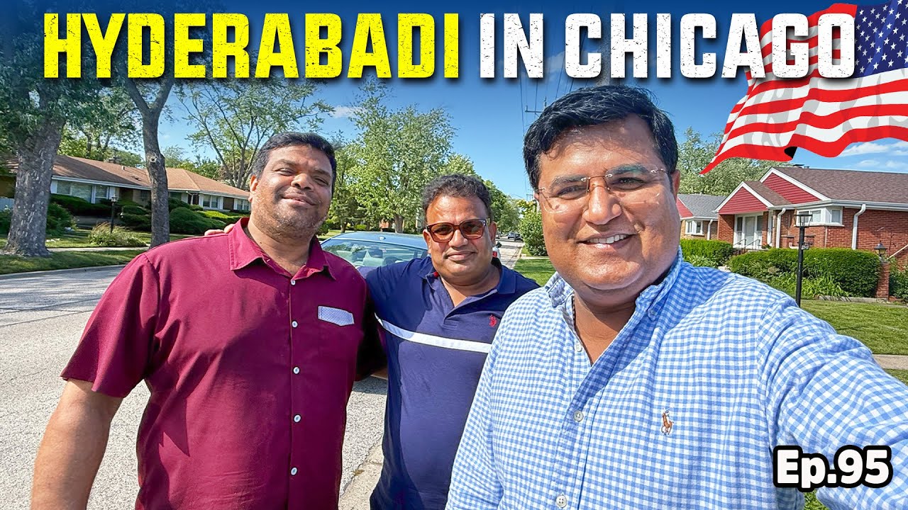Never Expected Such Indian HYDERABADI HOSPITALITY in Chicago 🇺🇸🇮🇳Ep.95