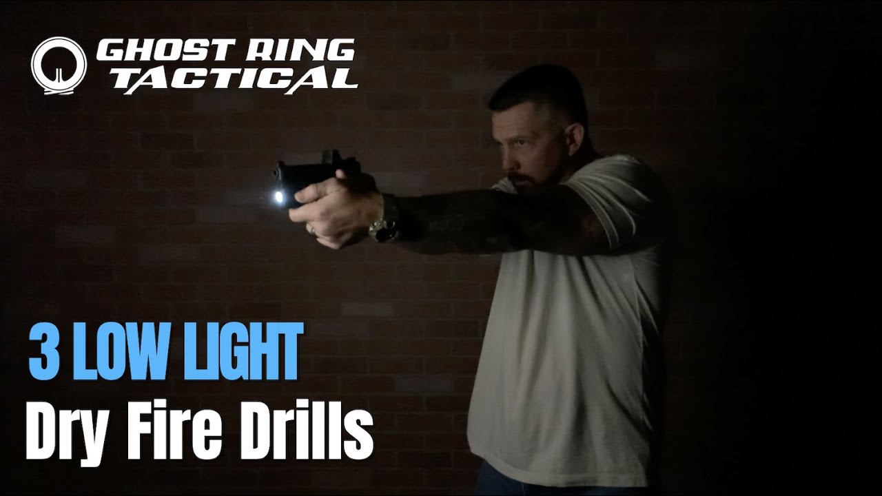 3 Low Light Dry Fire Drills