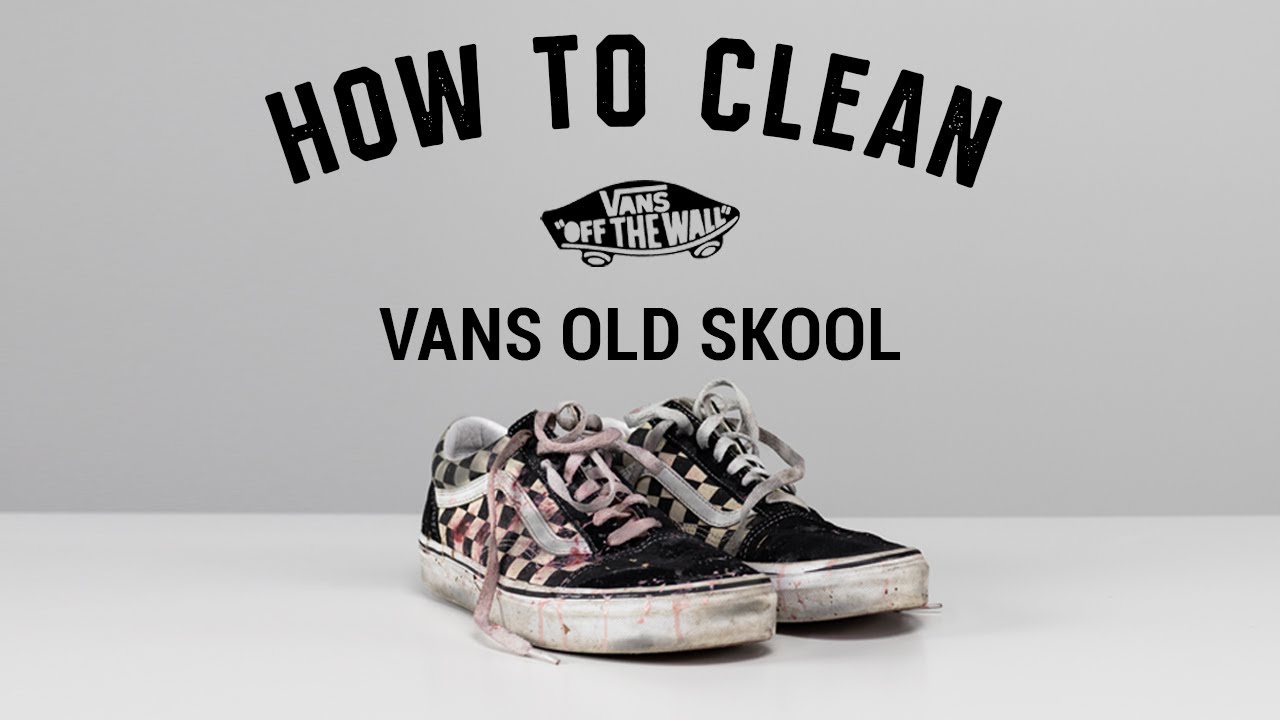 How To Clean Vans Oldskool With Reshoevn8r