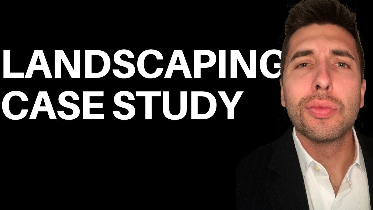 Buying a $1.5m landscaping business - case study