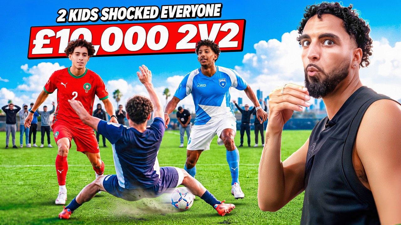 FIRST EVER 2V2 FOR &pound;10K! 💸 Somali & Moroccan Ballers Linked Up and SMOKED EVERYONE! 🔥🤯