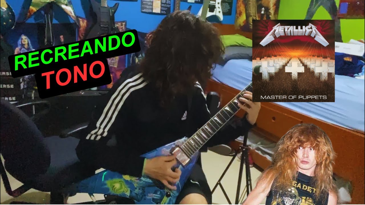 Recreando el tono de guitarra de Master of Puppets - Metallica | Arena 2000