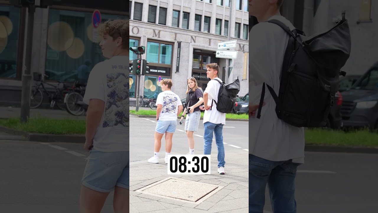Leute verfolgen bis... 🤯 #shorts