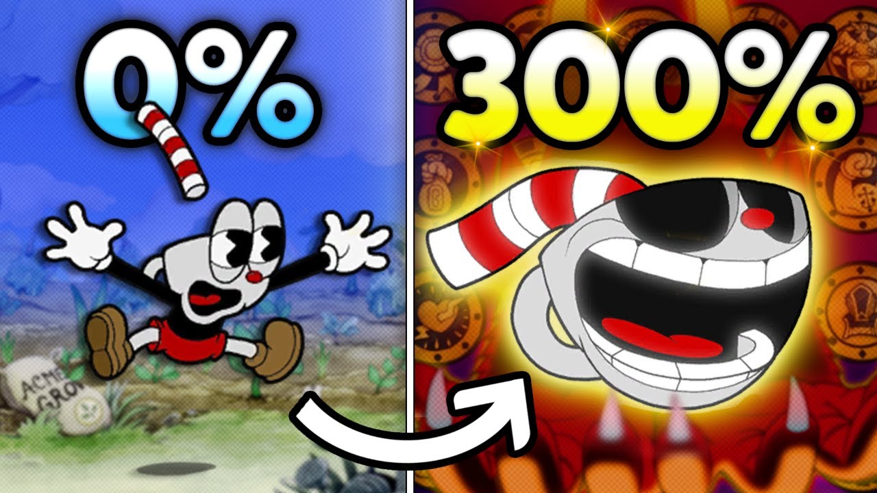 J'ai 300% CUPHEAD en 6H