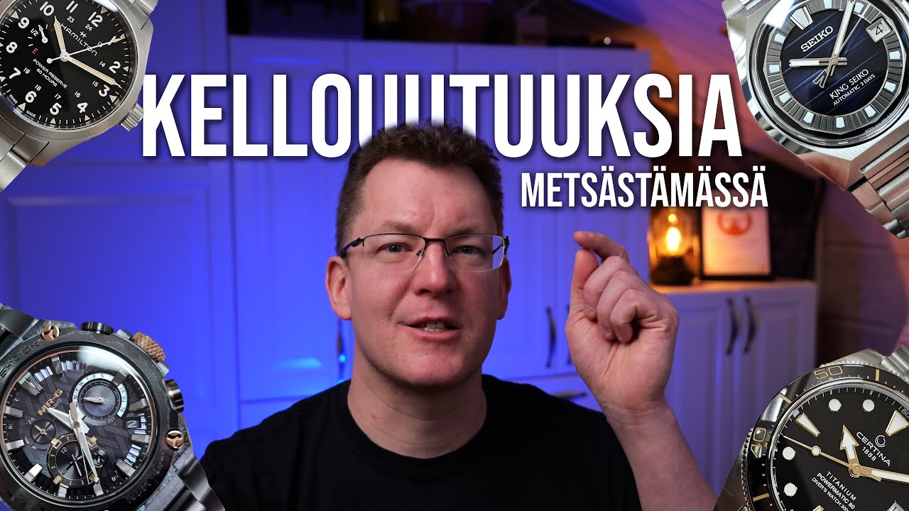 Kellouutuuksia metsästämässä - Pikavierailu Kulta-Centerillä.