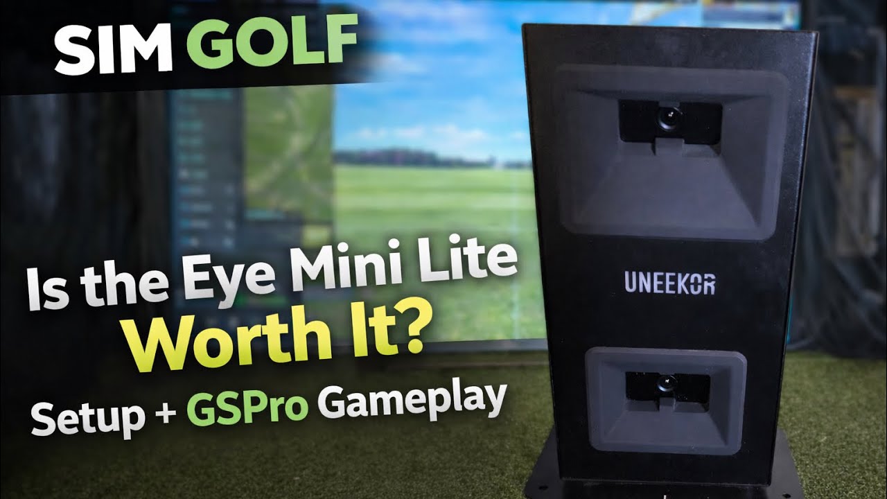 Is the Eye Mini Lite Worth It? Setup + GSPro Gameplay