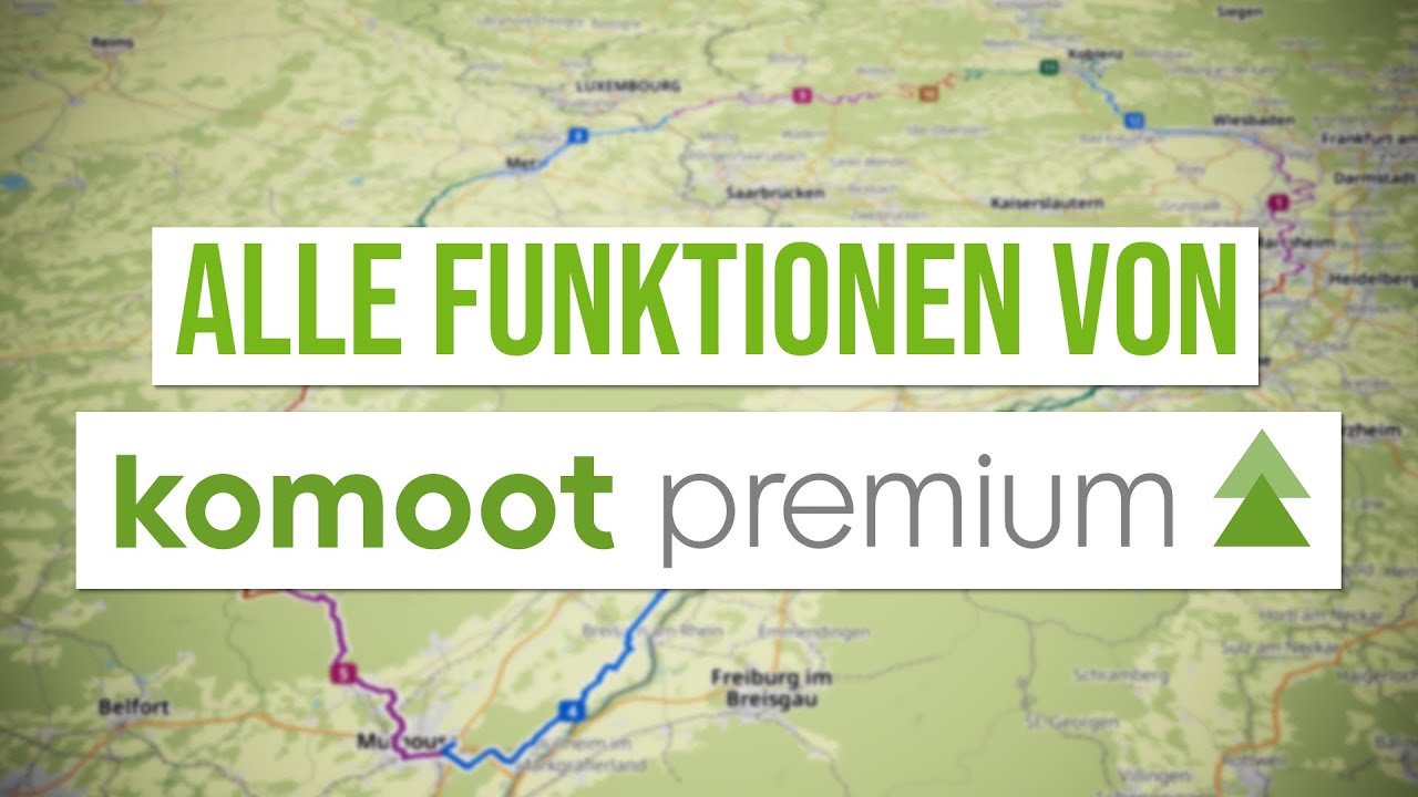 Lohnt sich Komoot Premium? | Kartentypen, Mehrtagesplaner, Collections uvm.