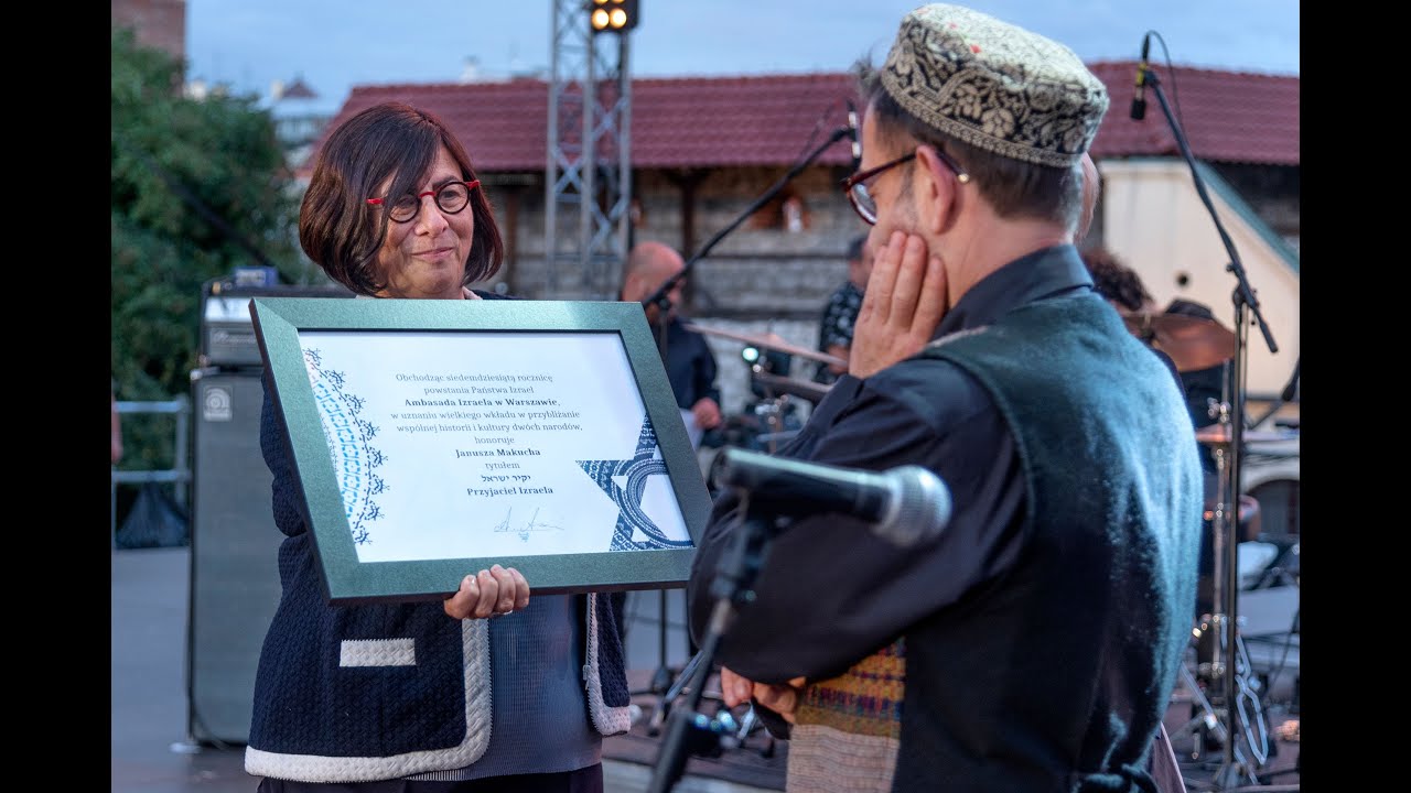 PRZYJACIEL IZRAELA - nagroda dla Janusza Makucha, twórcy FKŻ