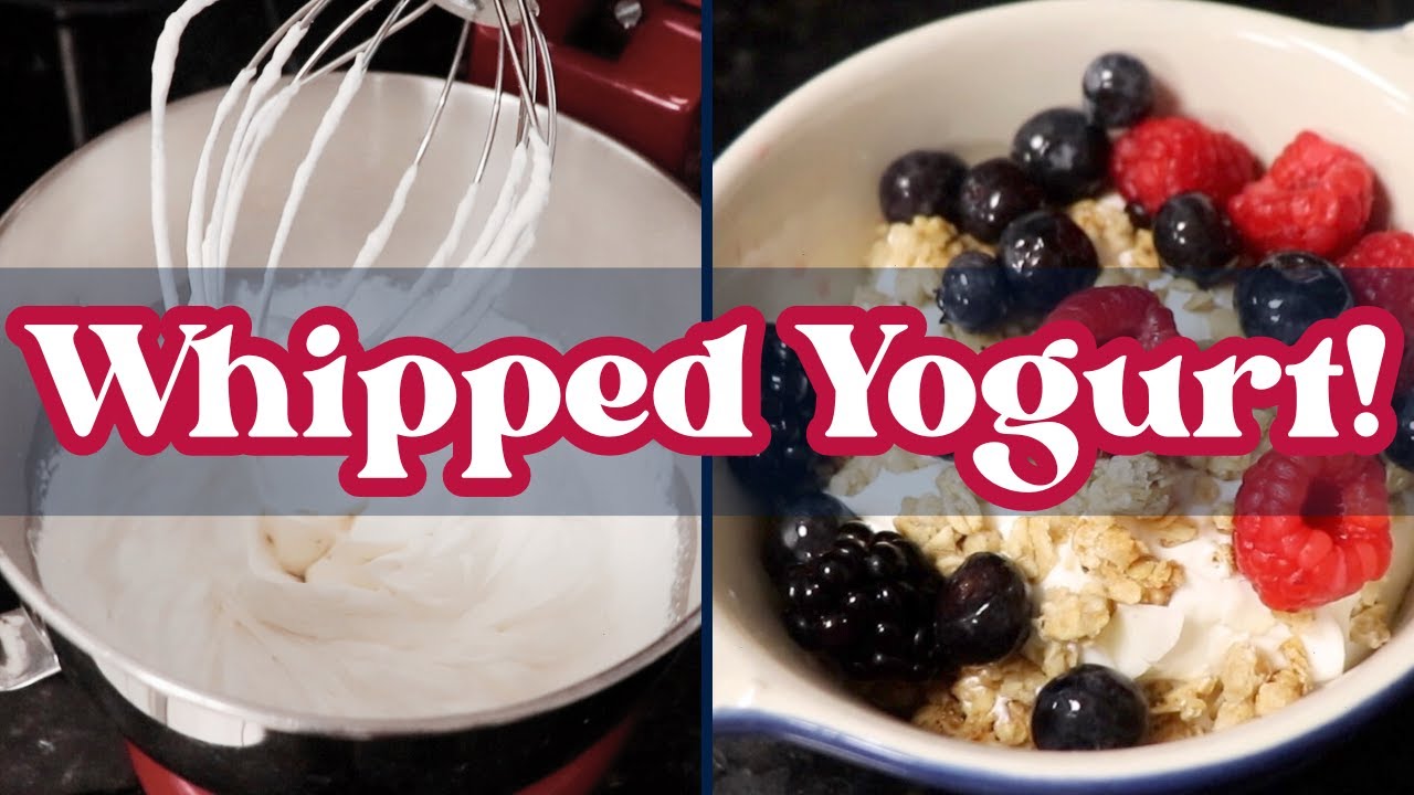 THE BEST BREAKFAST OR BRUNCH RECIPE! | WHIPPED YOGURT