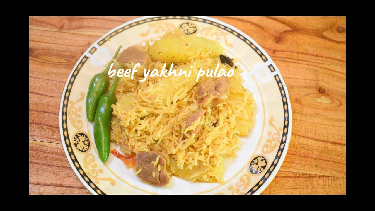 Authentic Beef Yakhni Pulao Recipe | Restaurant-Style Pulao at Home.