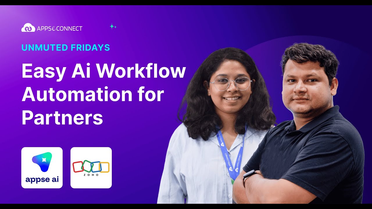 Easy Ai Workflow Automation for Partners | Zoho CRM with appse ai