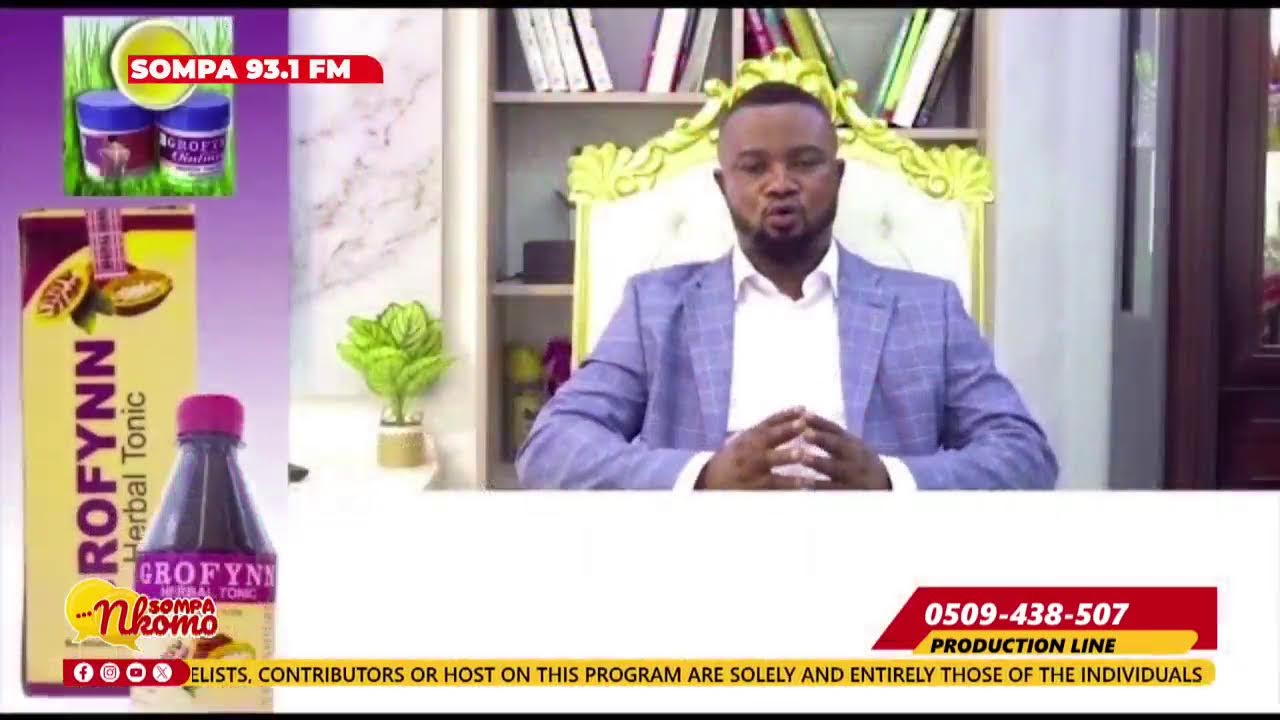 SOMPA NKOMO LIVE ON SOMPA TV/FM WITH OHENENI ADAZOA II 19/02/26