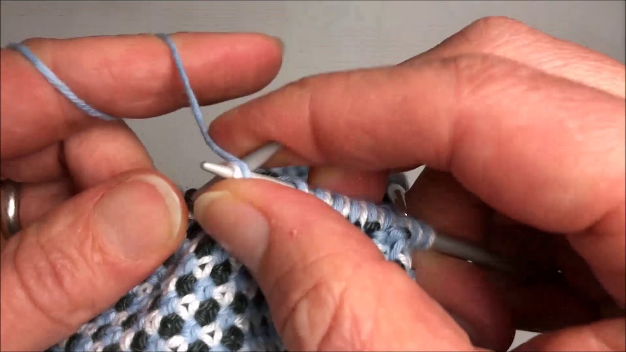 Leinenmuster &ndash; Strickanleitung