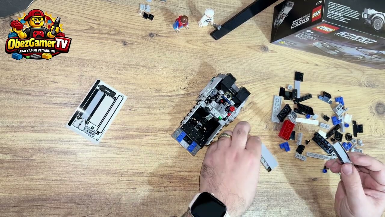LEGO Speed Champions 77256 Geleceğe Dönüş Zaman Makinesi Araba | Back To The Future