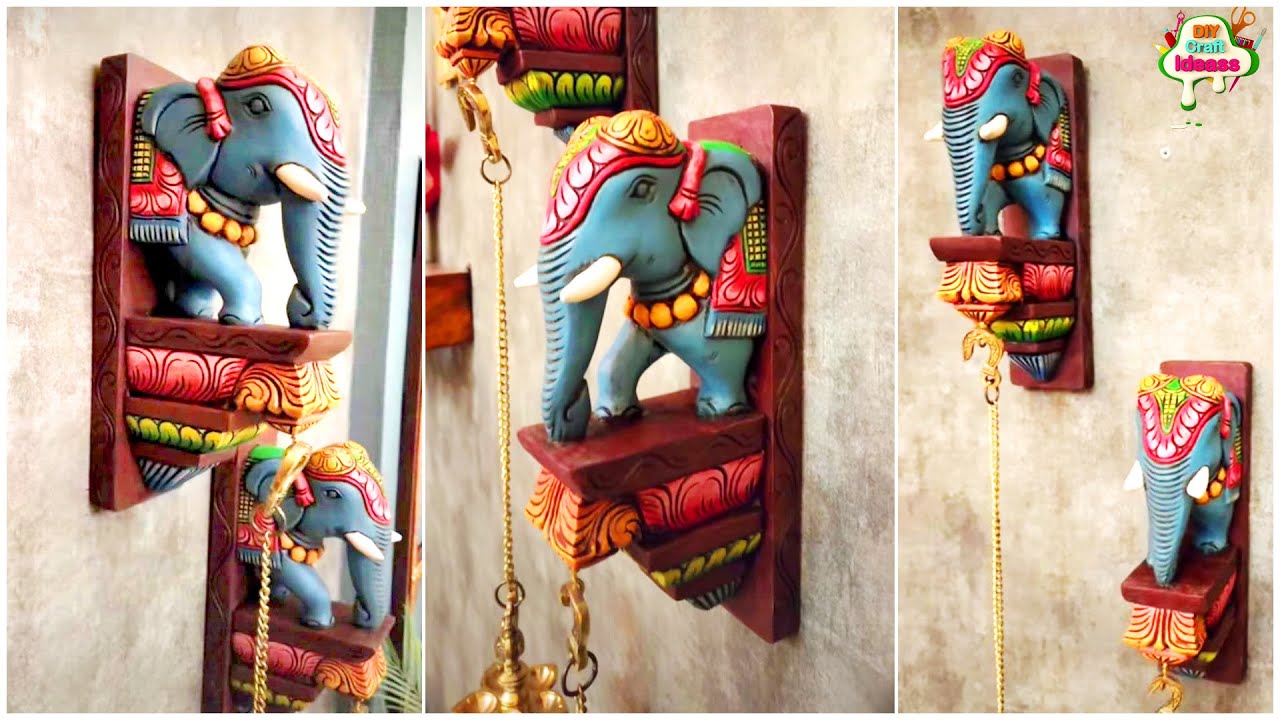 Best out of the waste | Elephant Diy | Arush diy craft ideas