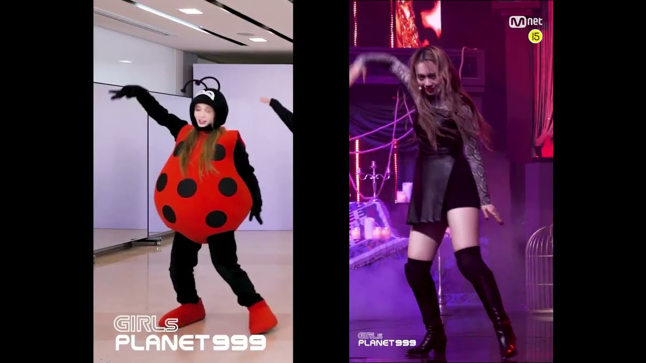 Fu Yaning 符雅凝 푸야닝 - [Snake] Ladybird ver. vs Original ver. [#GirlsPlanet999]