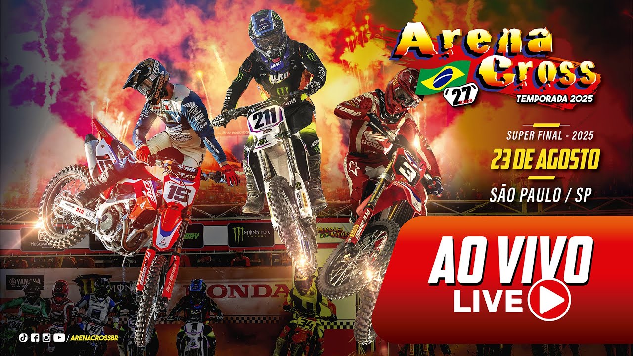 Arena Cross 2025 - AO VIVO - SUPER FINAL - S&atilde;o Paulo / SP