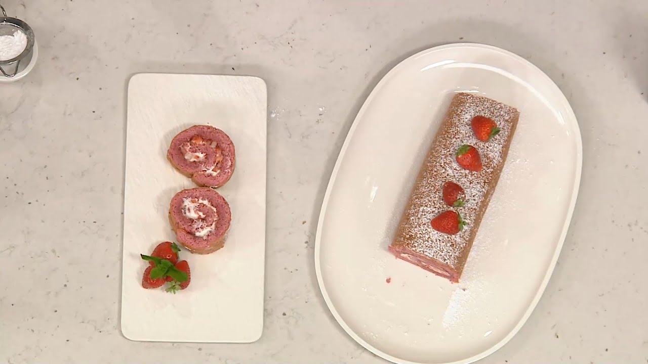 Cómetelo Brazo de Gitano de Nata y Fresas - Canal Sur TV + Canal Sur Más Octubre 2024 HD 1080p.