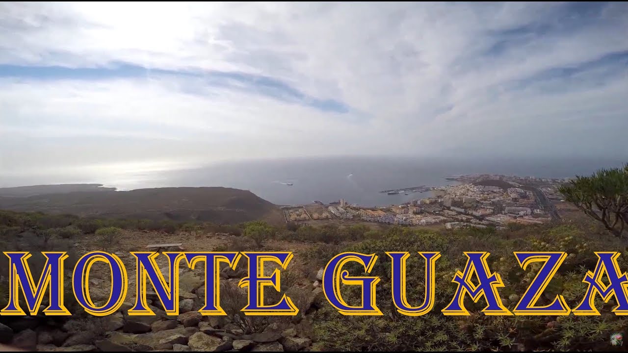 Hiking Montaña de Guaza  , Los Cristianos, Tenerife 4K