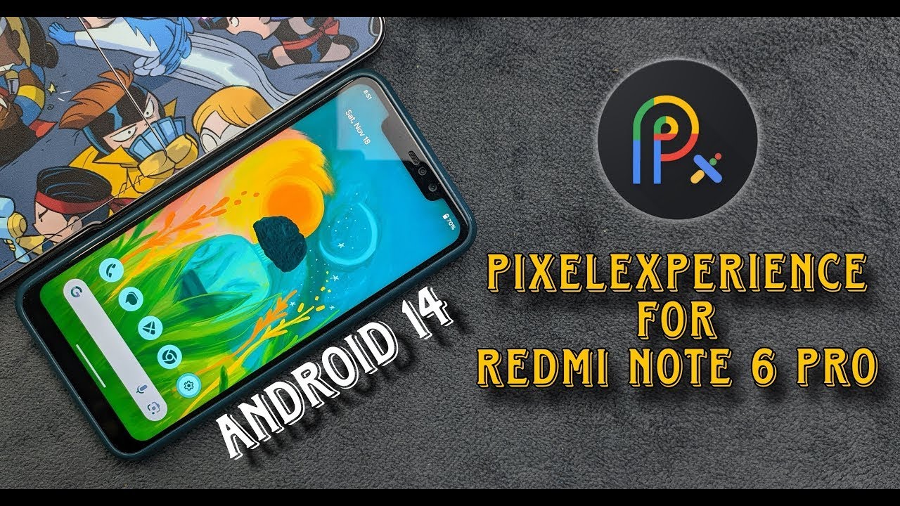 Pixel Experience Based on Android 14 for Redmi Note 6 Pro | Xiaomi | RandomRepairs
