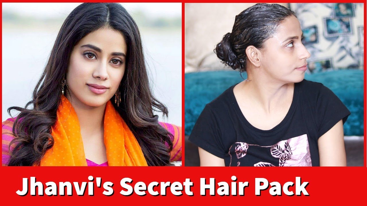 OMG!I Tried Jhanvi Kapoor's DIY hair mask|| see what happened😱