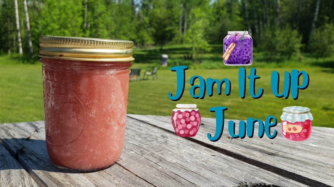 The VERY BEST Low Sugar Strawberry Banana Jam - Jam It Up June