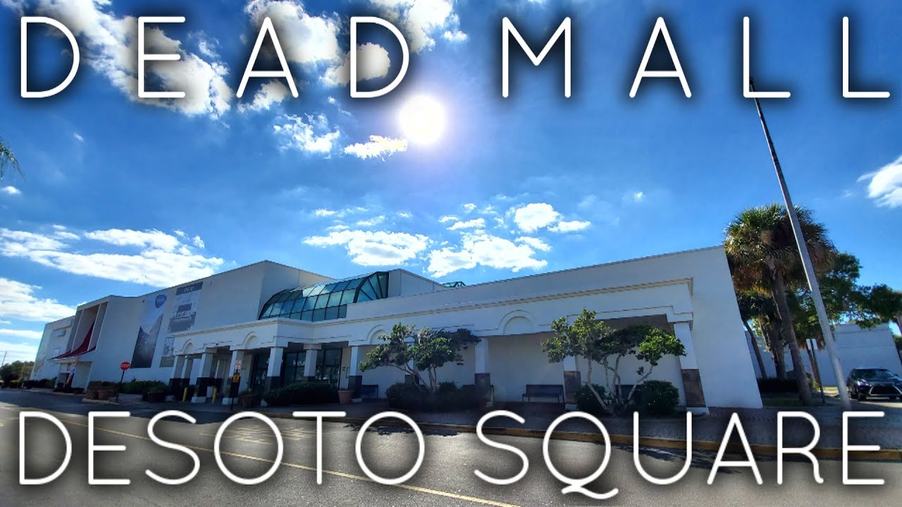 EXPLORING AN ENORMOUS DEAD MALL : DESOTO SQUARE MALL in BRADENTON FLORIDA