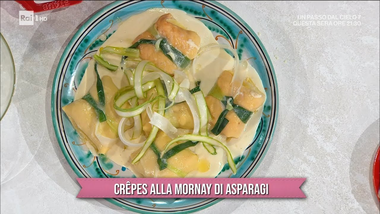 Crepes alla mornay di asparagi - È sempre mezzogiorno - 13/04/2023