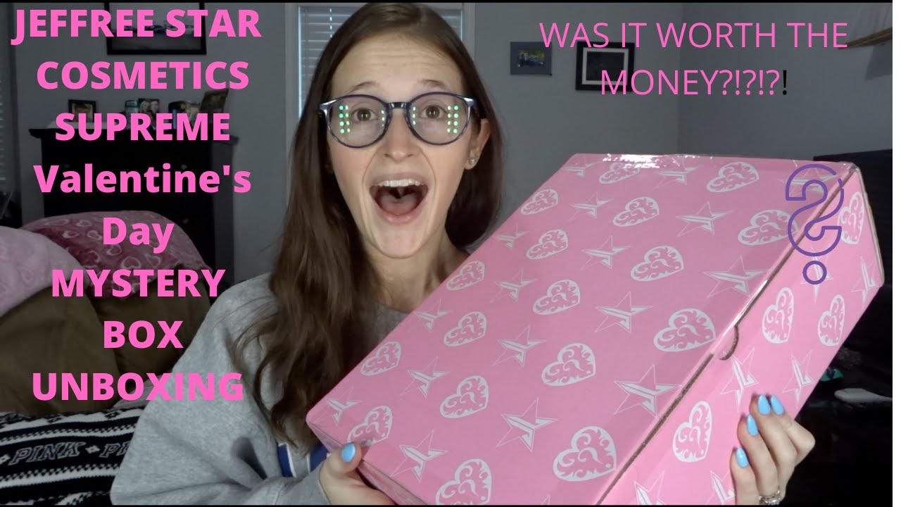 JEFFREE STAR SUPREME VALETINE'S DAY MYSTERY BOX UNBOXING